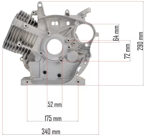 Motorblokk GX390 motoros PM-AGR-6500 és PM-AGR-7500 áramfejlesztőhöz – Powermat (PM-AGR-6500/7500-BS)