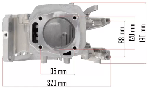 Motorblokk GX390 motoros PM-AGR-6500 és PM-AGR-7500 áramfejlesztőhöz – Powermat (PM-AGR-6500/7500-BS)