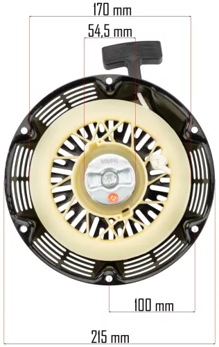 Berántó (indító) GX390 motoros PM-AGR-6500 és PM-AGR-7500 áramfejlesztőhöz – Powermat (PM-AGR-6500/7500-ST)