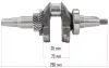 Főtengely GX390 motoros PM-AGR-6500 és PM-AGR-7500 áramfejlesztőhöz, 290 mm – Powermat (PM-AGR-6500/7500-WK)