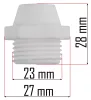 Fúvóka 12 mm PM-AGT-3000M vakológéphez, tömítéssel – Powermat (PM-AGT-3000M-DNT12)