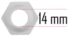 Fúvóka 14 mm PM-AGT-3000M vakológéphez, tömítéssel – Powermat (PM-AGT-3000M-DNT14)