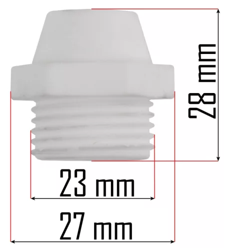 Fúvóka 14 mm PM-AGT-3000M vakológéphez, tömítéssel – Powermat (PM-AGT-3000M-DNT14)
