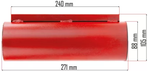Sztátor (csigaköpeny) PM-AGT-3000M vakológéphez, Ø 88 mm, 271 mm – Powermat (PM-AGT-3000M-STR)