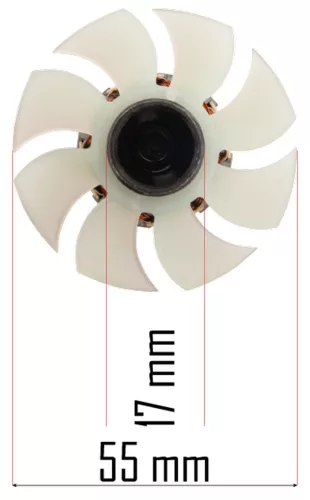 Forgórész (rotor) PM-FGW-2000T marógéphez – Powermat (PM-FGW-2000T-WI)