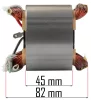 Állórész (stator) PM-GGE-1900M elektromos rotációs kapálógéphez – Powermat (PM-GGE-1900M-SN)