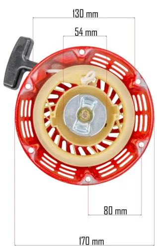 Berántó (indító) GX120, GX140, GX160 motorhoz és 3000 W-os áramfejlesztőhöz – Powermat (PM-GX160-ST)