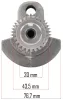 Főtengely GX160 benzinmotorhoz, 20 mm-es kúpos tengelyvég – Powermat (PM-GX160-WK20)