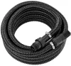 Szívótömlő hidroforhoz 7 m, 1", visszacsapó szeleppel, szűrőkosárral, fekete – Powermat (PM-HD-WS-71C)