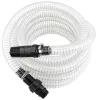 Szívótömlő hidroforhoz 7 m, 1", visszacsapó szeleppel, szűrőkosárral, átlátszó – Powermat (PM-HD-WS-71P)