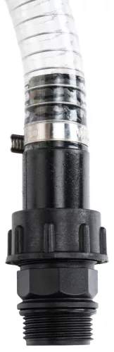 Szívótömlő hidroforhoz 7 m, 1", visszacsapó szeleppel, szűrőkosárral, átlátszó – Powermat (PM-HD-WS-71P)