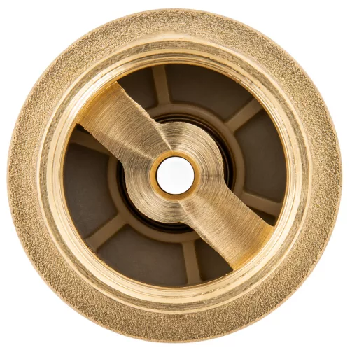 Visszacsapó szelep szűrőkosárral 1", sárgaréz, hidrofor szivattyúhoz – Powermat (PM-HD-ZZ-1M)