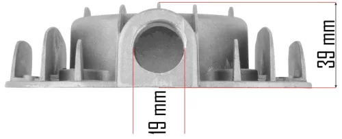 Hengerfej PM-KO-100T/150T/200T kompresszorhoz, 125 × 120 mm – Powermat (PM-KO-100T-150T-200T-230/400V-GC)