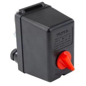   Nyomáskapcsoló (presszosztát) 100–200 l-es kompresszorhoz, 230/400 V, 20 A – Powermat (PM-KO-100T-150T-200T-230/400V-WY)