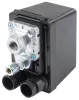 Nyomáskapcsoló (presszosztát) 100–200 l-es kompresszorhoz, 230/400 V, 20 A – Powermat (PM-KO-100T-150T-200T-230/400V-WY)