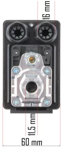 Nyomáskapcsoló (presszosztát) 100–200 l-es kompresszorhoz, 230/400 V, 20 A – Powermat (PM-KO-100T-150T-200T-230/400V-WY)