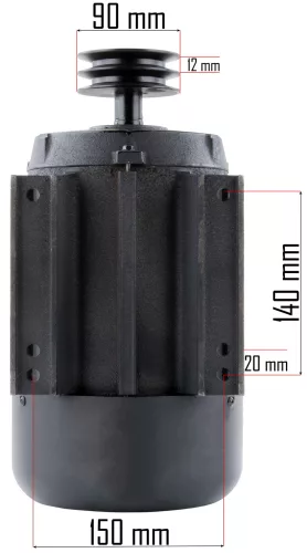 Villanymotor PM-KO-100T/150T/200T-230V kompresszorhoz, 3 kW, 230 V – Powermat (PM-KO-100T-150T-200T-230V-SI)