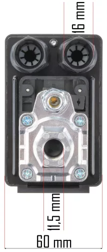 Nyomáskapcsoló (presszosztát) kompresszorhoz, 230/400 V, 20 A – Powermat (PM-KO-24L-50L-WY)