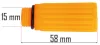 Olajbetöltő légzőcsavar (légtelenítő) kompresszorhoz, 15 mm menet – Powermat (PM-KO-24T-100T-V2-ODP)
