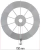 Hűtőventilátor PM-KO-24T és PM-KO-50T kompresszorhoz, 150 mm – Powermat (PM-KO-24T-50T-WEN)