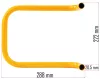 Fogantyú kompresszorhoz, 288 × 222 mm, Ø 20,5 mm – Powermat (PM-KO-24T-RA)