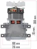 Sűrítő egység motorral PM-KO-24T kompresszorhoz, 206 l/perc, 1,85 kW, 230 V – Powermat (PM-KO-24T-SPR)
