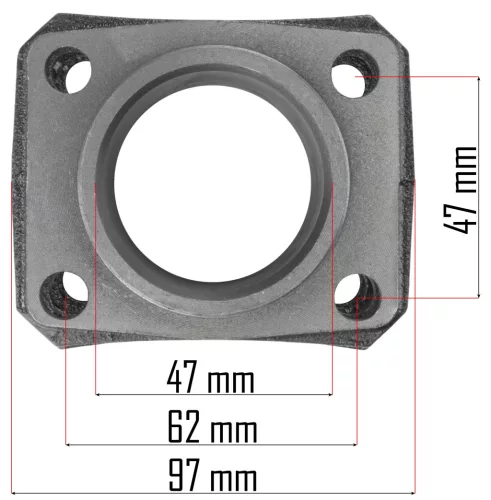 Henger PM-KO-50T kompresszorhoz, 47 mm dugattyúfurat – Powermat (PM-KO-50T-CY)
