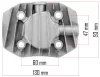 Hengerfej PM-KO-50T és PM-KO-24T kompresszorhoz, 130 × 93 mm – Powermat (PM-KO-50T-GC)