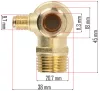 Visszacsapó szelep PM-KO-50T-V2 és PM-KO-100T-V2 kompresszorhoz – Powermat (PM-KO-50T-V2-100T-V2-ZZ)