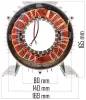 Motor állórész házzal PM-KO-50T-V2 kompresszorhoz, 2,2 kW, 230 V – Powermat (PM-KO-50T-V2-SN)