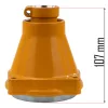 Kuplungharang kuplungházzal benzines fűkaszához, 78 mm, 9 bordás tengely, PM-KS-600T – Powermat (PM-KS-600T-BZK)