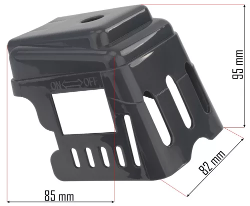 Légszűrő egység szivacsbetéttel benzines fűkaszához, 31 mm csavartáv, PM-KS-600T – Powermat (PM-KS-600T-FI)