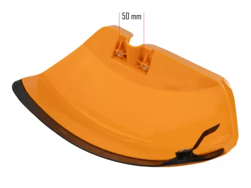 Védőburkolat késsel és fésűvel benzines fűkaszához, 26 mm-es szárra, PM-KS-600T – Powermat (PM-KS-600T-OK)