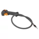 Gázkar markolat vezetékkel benzines fűkaszához, 19 mm-es furat, PM-KS-600T – Powermat (PM-KS-600T-RG)