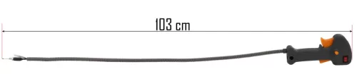 Gázkar markolat vezetékkel benzines fűkaszához, 19 mm-es furat, PM-KS-600T – Powermat (PM-KS-600T-RG)