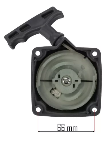 Berántó (indító) szerkezet benzines fűkaszához, 66 × 66 mm csavarkiosztás, PM-KS-600T – Powermat (PM-KS-600T-ST)