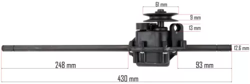 Hajtómű (kerékhajtás) PM-KSS-5S benzinmotoros fűnyíróhoz, 430 mm – Powermat (PM-KSS-5S-PR)