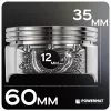 Komplett dugattyú benzines fűnyíróhoz PM-KSS-5S, 60 mm, csapszeggel és gyűrűkkel – Powermat (PM-KSS-5S-TK)