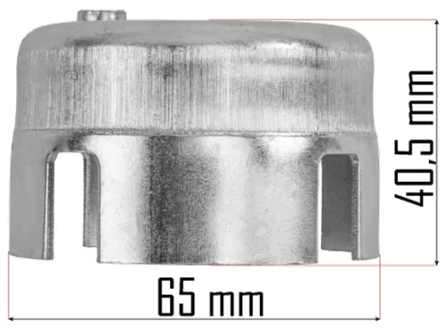 Késtartó agy (késhajtó) PM-KSS-5S benzines fűnyíróhoz, 65 mm – Powermat (PM-KSS-5S-ZB)