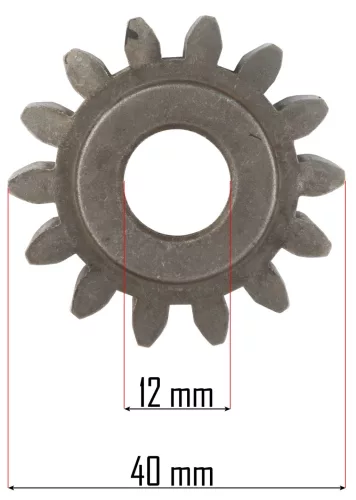 Hajtó fogaskerék PM-KSS-700SH benzinmotoros fűnyíróhoz, 40 mm, 2 db – Powermat (PM-KSS-700SH-ZA)
