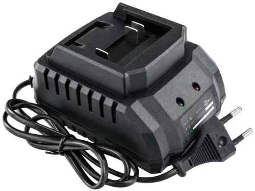 Gyorstöltő 21 V-os akkumulátorokhoz, 230 V, 21 V / 1 A – Powermat (PM-LAD-BL-21V-FC)