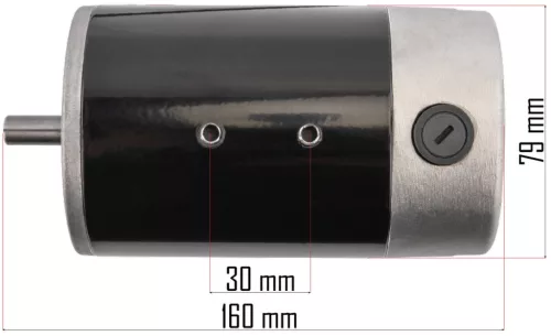 Forgórész (rotor) PM-MTM-550T fémesztergához, 550 W, 230 V – Powermat (PM-MTM-550T-WI)