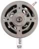 Forgórész (rotor) PM-MTM-550T fémesztergához, 550 W, 230 V – Powermat (PM-MTM-550T-WI)
