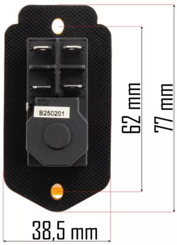 Főkapcsoló PM-MTM-550T fémesztergához, 230 V – Powermat (PM-MTM-550T-WY)