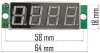 Kijelző vezérlőelektronikával PM-MTM-550T fémesztergához, 230 V – Powermat (PM-MTM-550T-WZ)