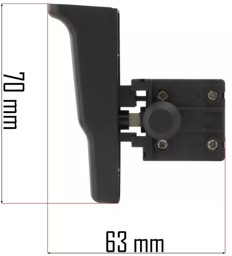 Kapcsoló PM-MU-2600T bontókalapácshoz – Powermat (PM-MU-2600T-WY)