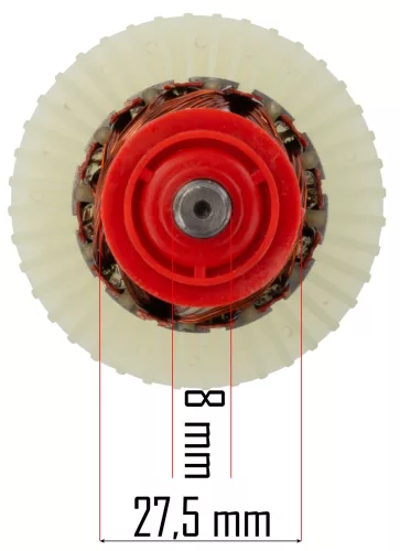 Forgórész (rotor) PM-MU-2800TN bontókalapácshoz, 170 mm – Powermat (PM-MU-2800TN-WI)