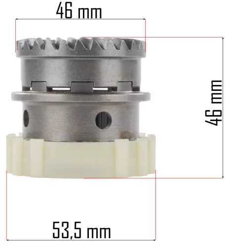 Fogaskerekek PM-MU-2800TN bontókalapácshoz – Powermat (PM-MU-2800TN-ZA)