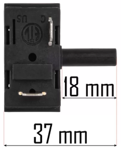 Kapcsoló PM-NAG-15EN elektromos hőlégfúvóhoz, 5 tűs – Powermat (PM-NAG-15EN-PK)