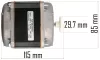 Motor PM-NAG-15EN elektromos hőlégbefúvóhoz, 15 000 W-os géphez, 400 V – Powermat (PM-NAG-15EN-SI)